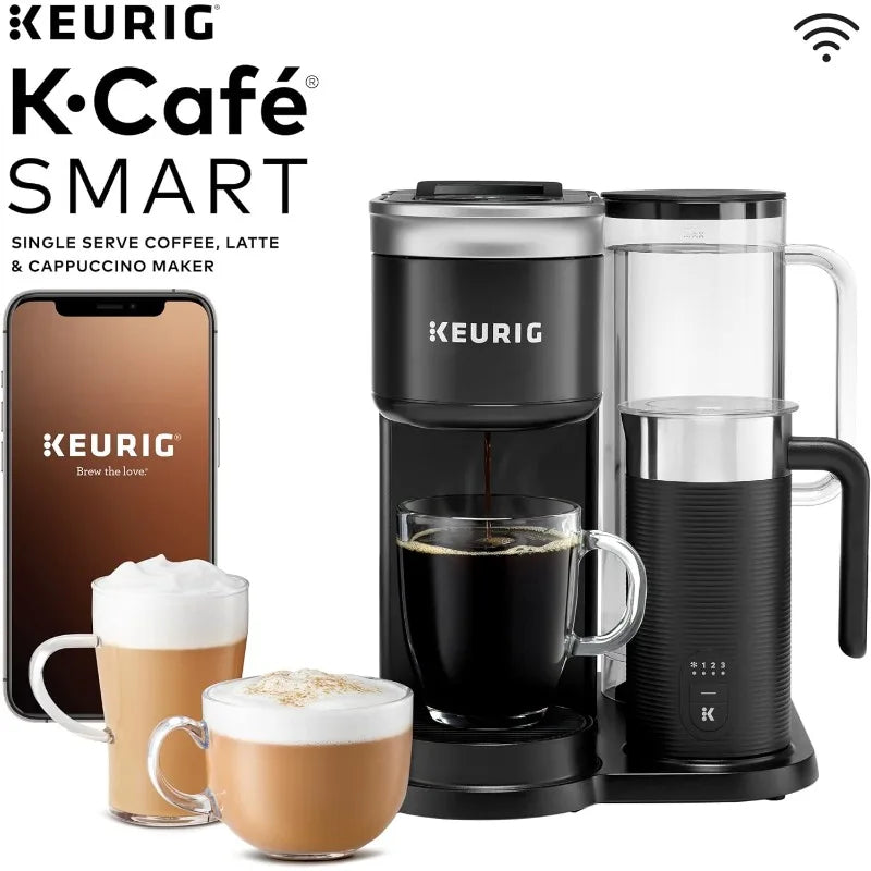 Keurig K-Cafe SMART Single Serve K-Cup Pod Coffee Maker